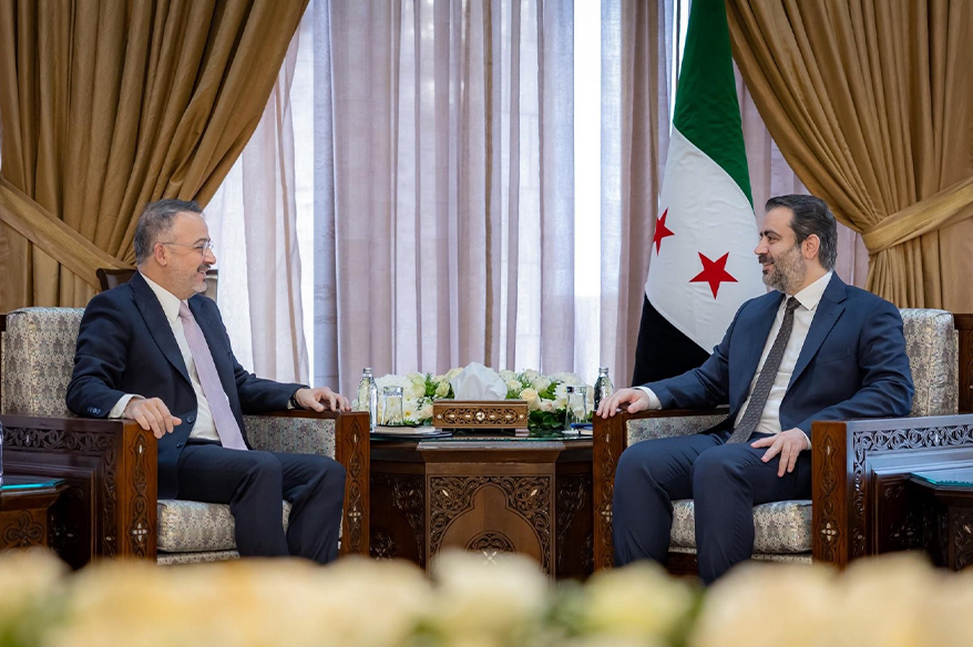 Büyükelçi Yılmaz, Suriye Dışişleri Bakanı Şeybani ile bir araya geldi