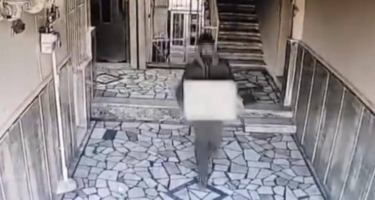 Diyarbakır’da garip hırsızlık girişimi: Önce çaldı, sonra geri bırakıp kameraya ’karışmadım’ el işaretini yaptı