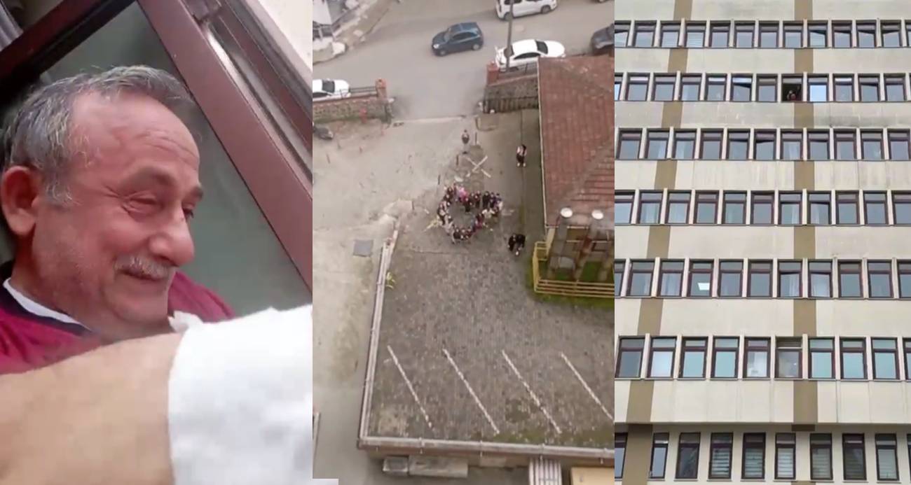 Trabzon’da Hababam Sınıfı’nı hatırlatan anlar