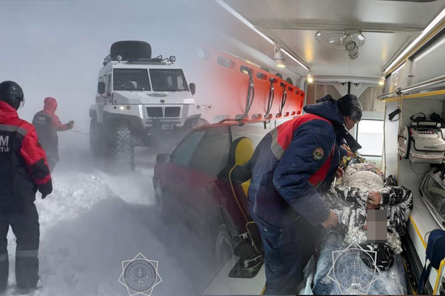 Kazakistan'da kar fırtınası: 1 kişi öldü, 407 kişi tahliye edildi