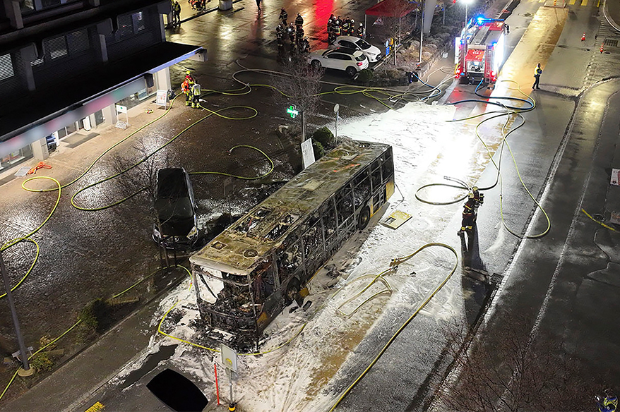 İsviçre'deki otobüs yangını failinin İsviçre vatandaşı olduğu açıklandı