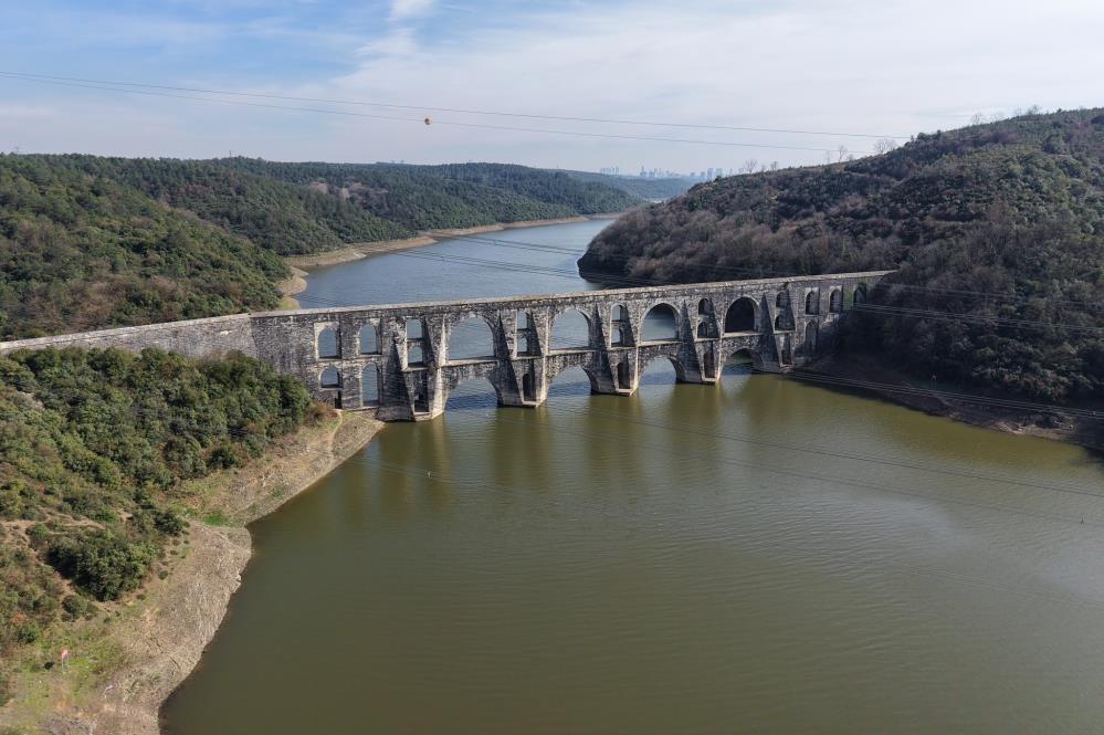 İstanbul’da barajlarda doluluk yüzde 45,95 oldu; Mağlova Kemeri yeniden suyla buluştu