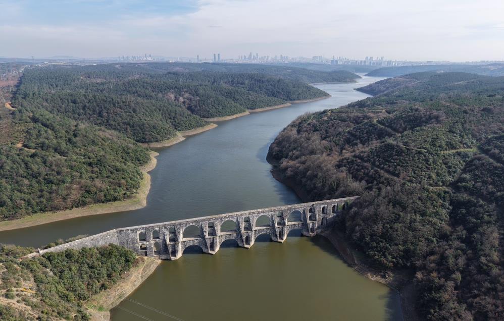 İstanbul’da barajlarda doluluk yüzde 45,95 oldu; Mağlova Kemeri yeniden suyla buluştu