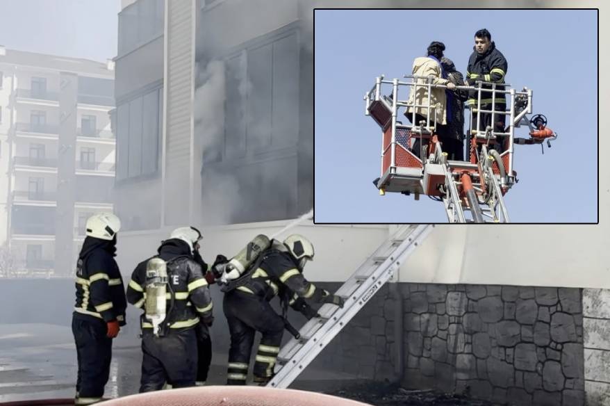 Prizde unutulan şarj aleti yangın çıkardı: 16 kişi hastanelik oldu