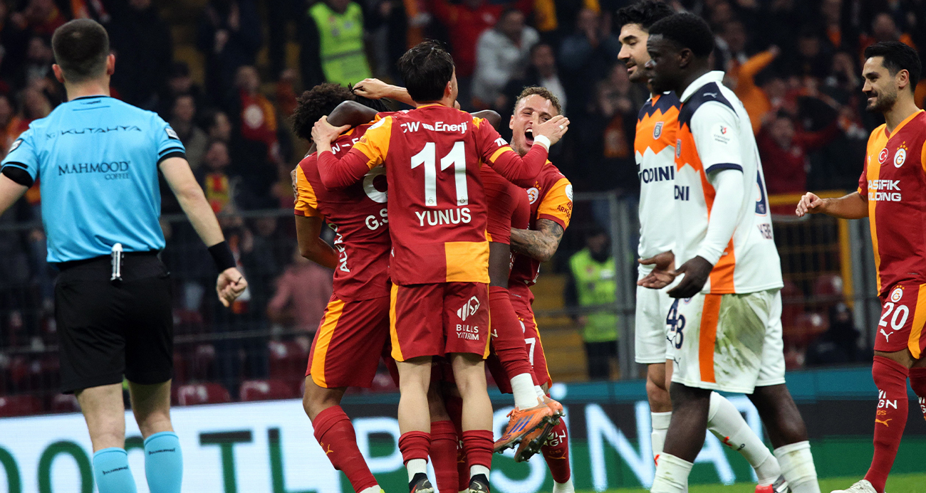 Galatasaray, Başakşehir ile bu sezon oynadığı 3 maçı da kazandı