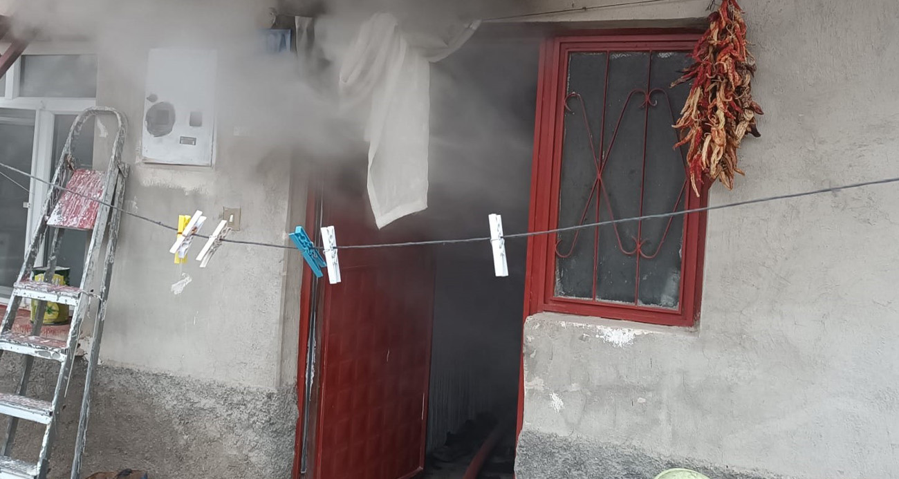 Konya’da iki katlı evde yangın: 1 ölü, 1 yaralı