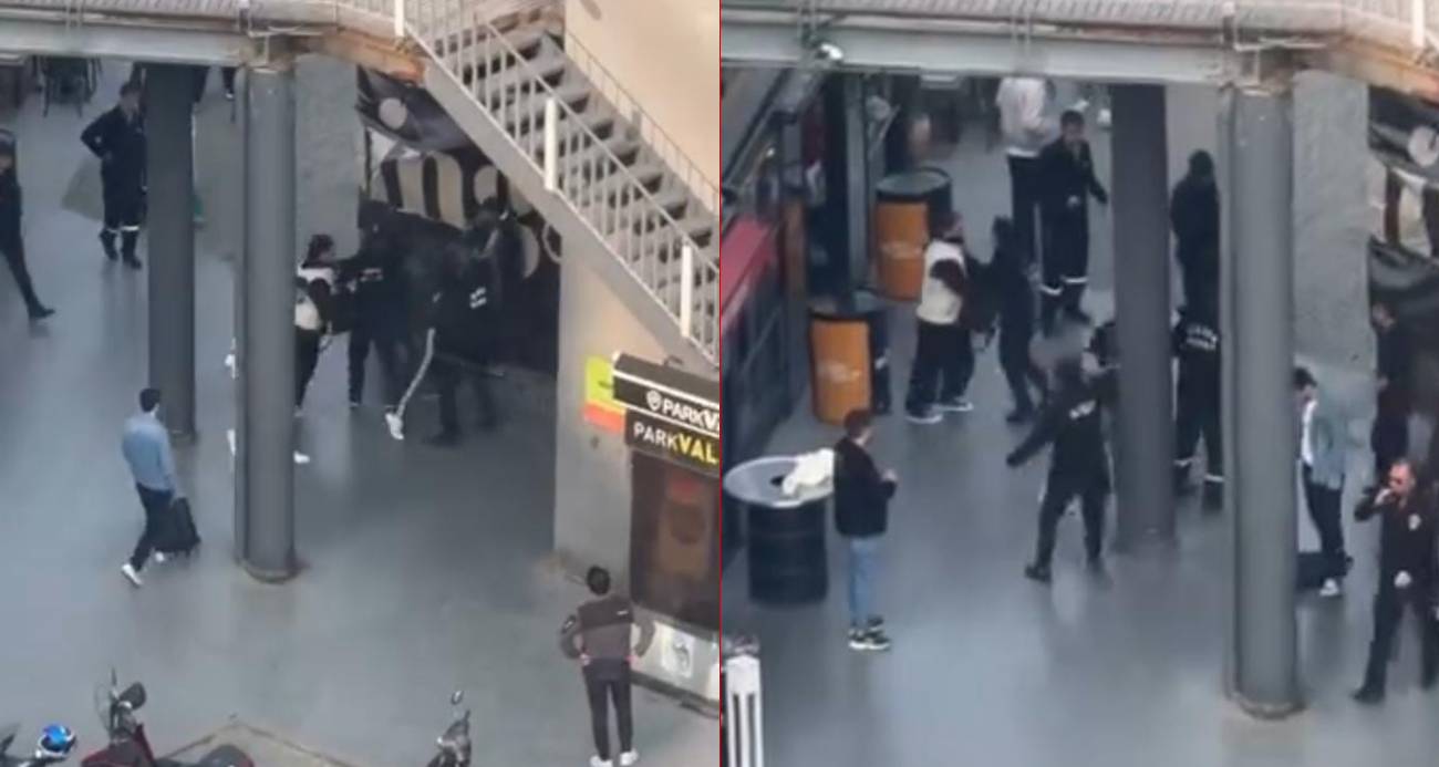 AVM’de iki grup arasında kavga