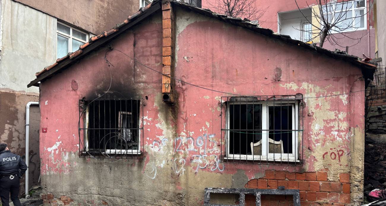 Kağıthane’de gecekondu alevlere teslim oldu: 1 ölü