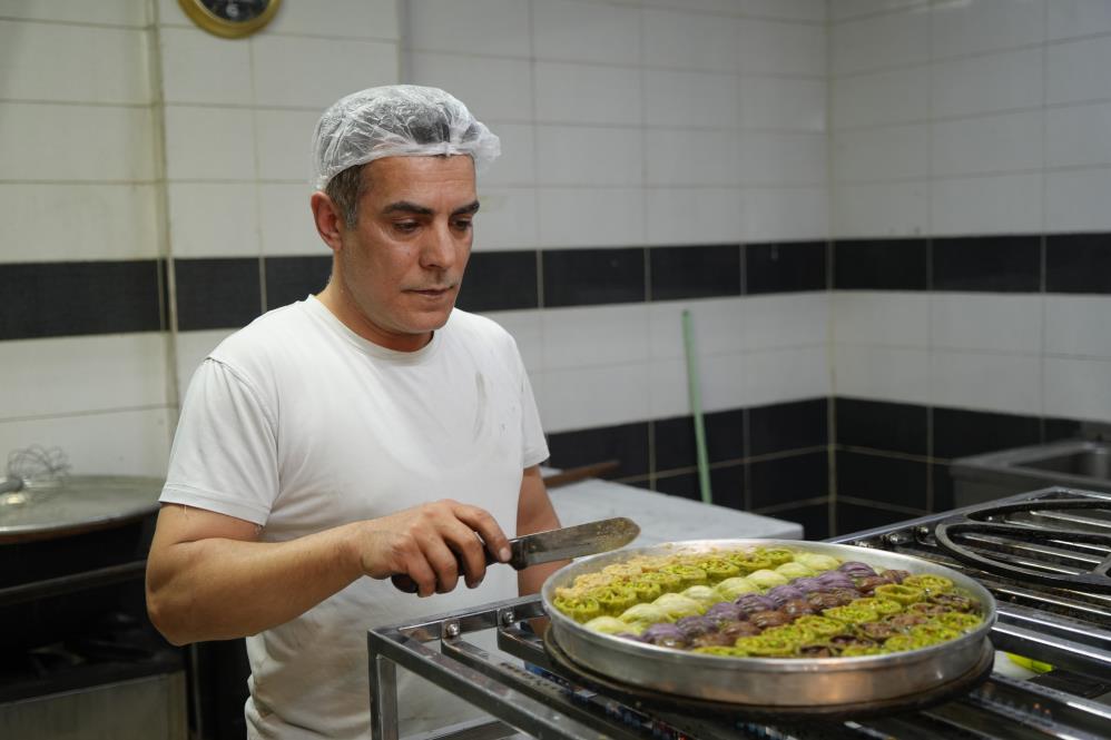Gaziantep’te baklavacılarda bayram yoğunluğu: Günlük üretim 20 tona ulaştı