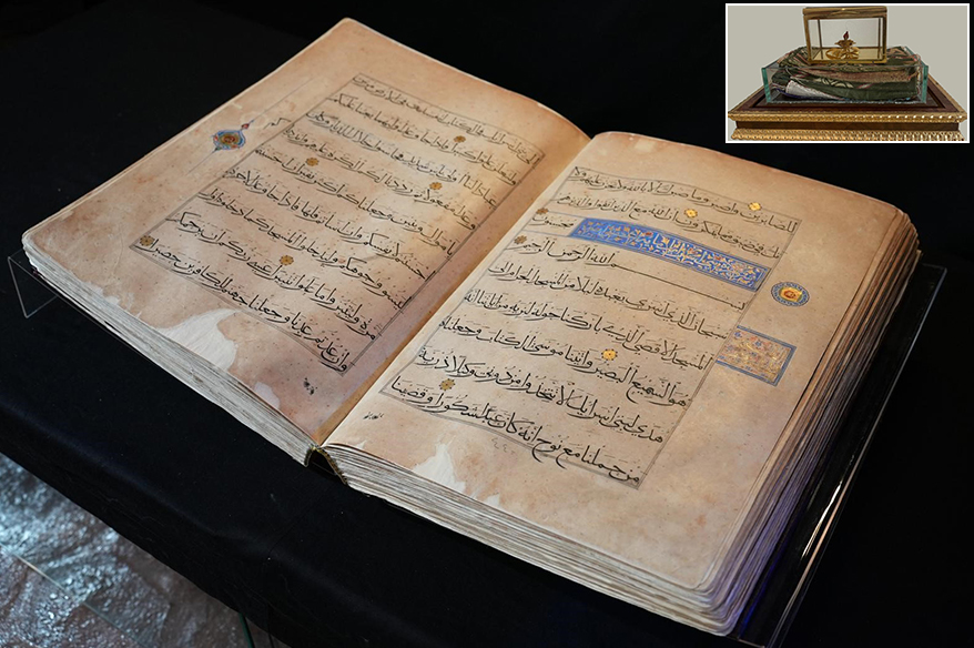 Kutsal emanetlere rekor ziyaret