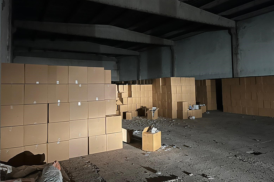 Adana’da rekor: 144 milyon kaçak makaron ele geçirildi