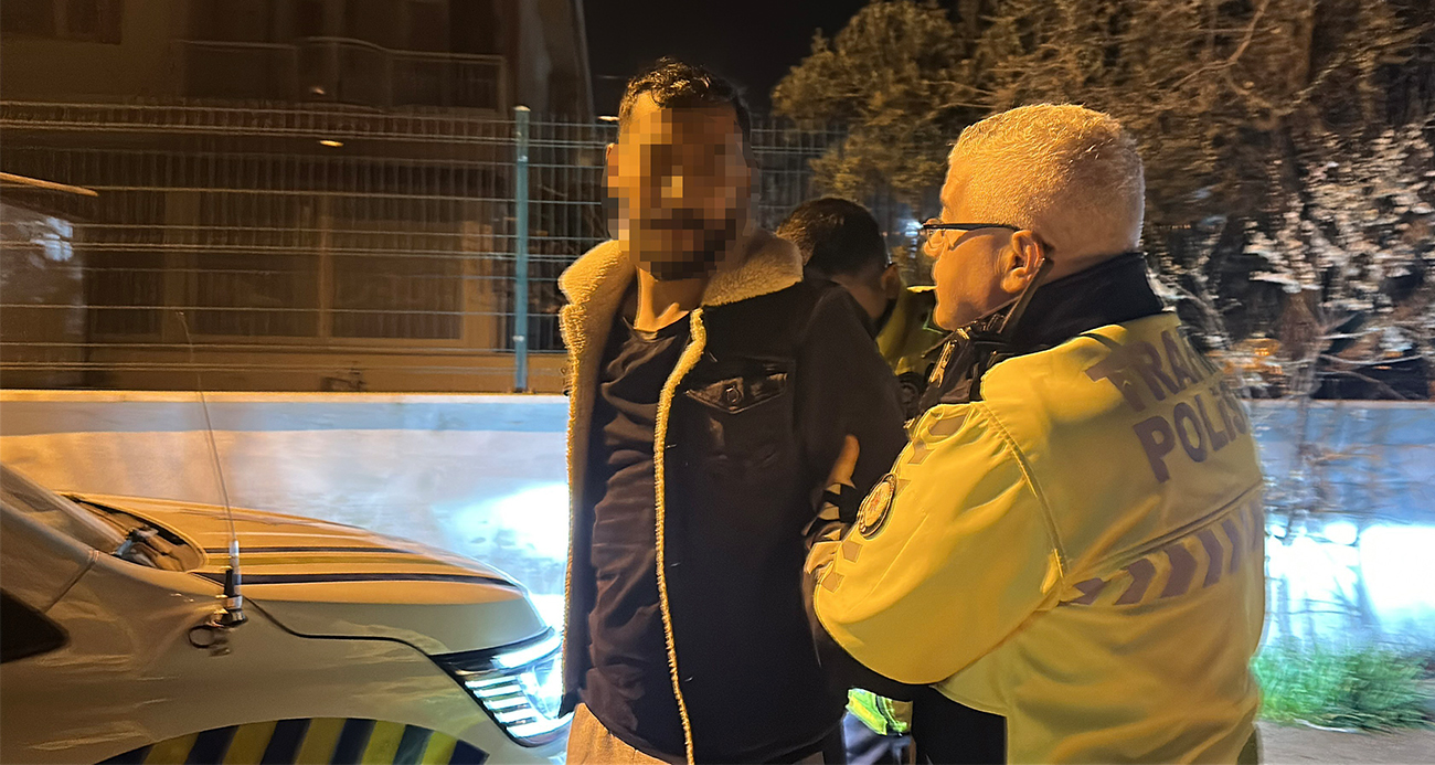 Üçüncü kez alkolden yakalanmamak için polisin üstüne araç sürüp kaçtı, yarım milyon lira ceza yedi