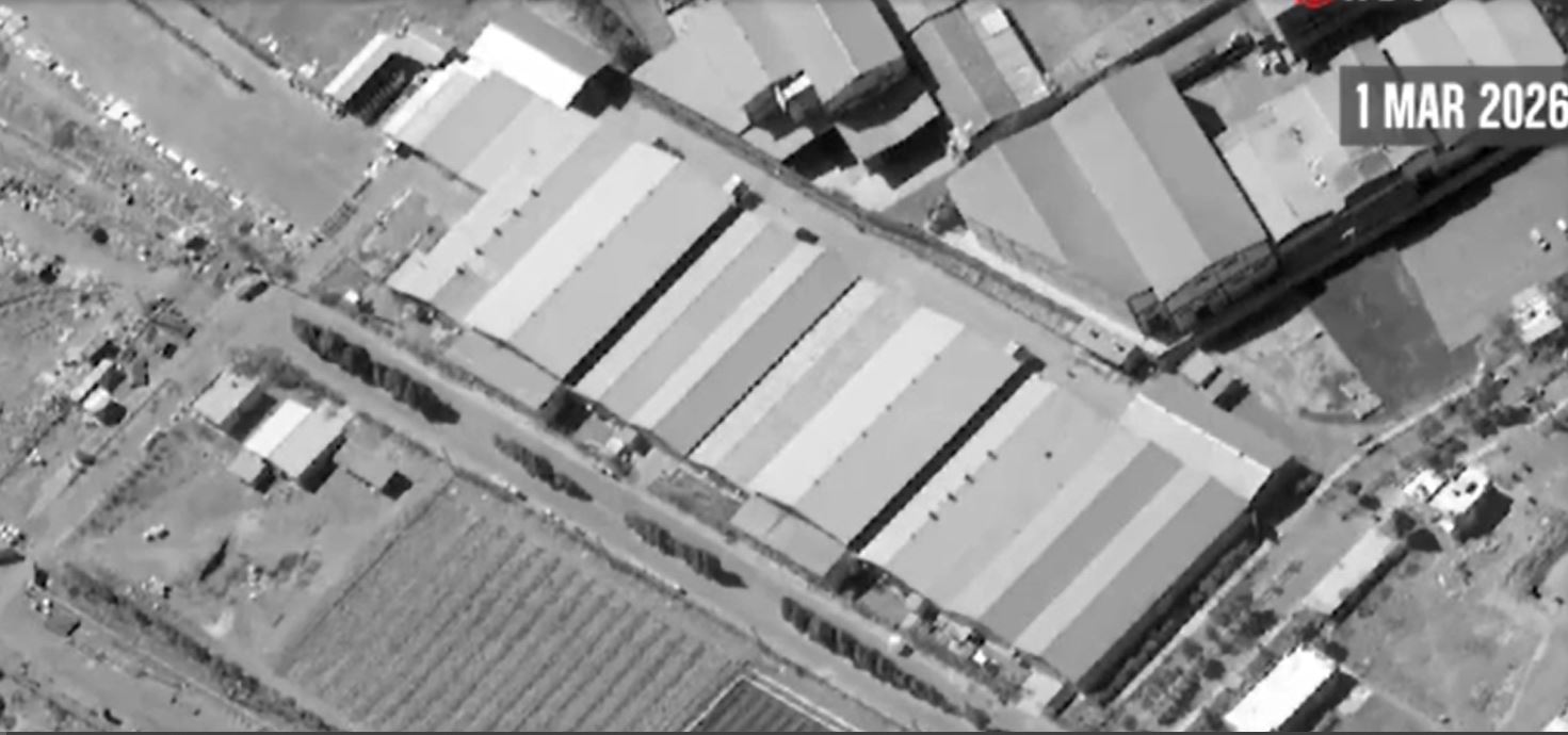 ABD ordusu, İran’daki vurulan füze fabrikasının son halini paylaştı