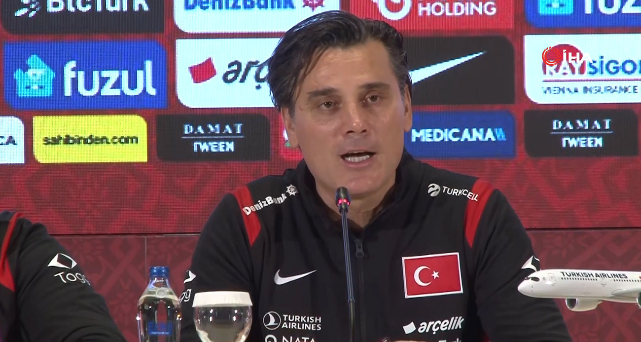 A Milli Futbol Takımı Teknik Direktörü Vincenzo Montella, Romanya maçında mağlubiyeti düşünmediklerini belirterek, hedeflerinin belli olduğunu söyledi.