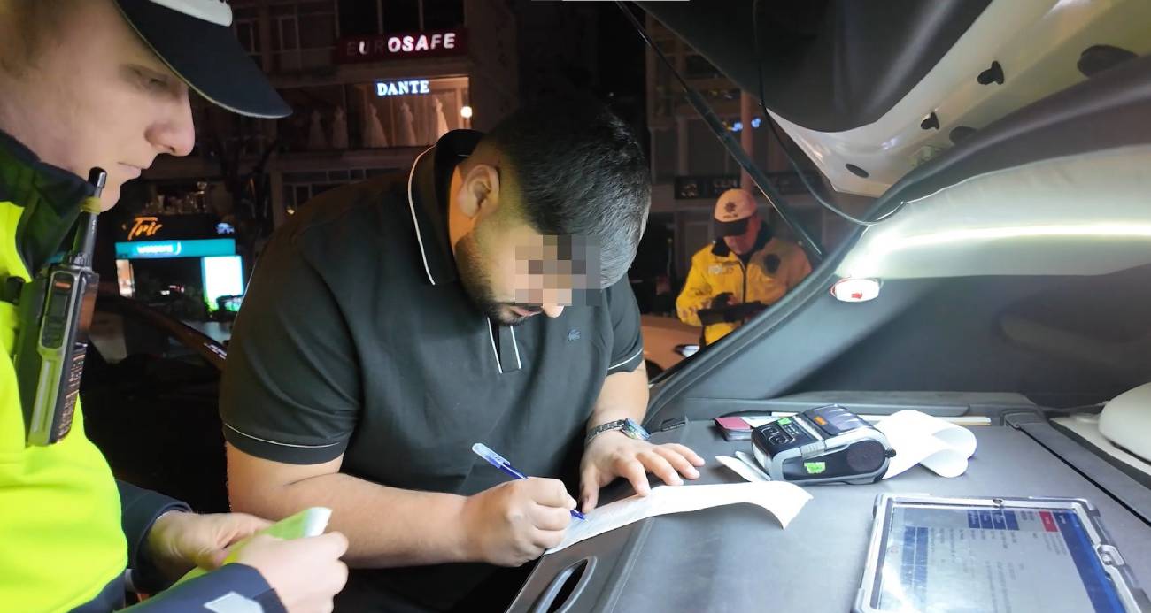 Mersin’den Kadıköy’e geldi, egzozdan ceza yedi