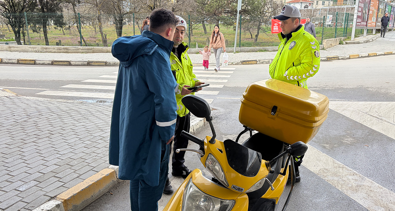 Denetimde ilginç savunma: "Kask kafama olmuyor"