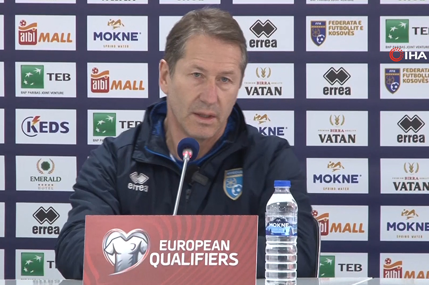 Kosova Teknik Direktörü Foda: "Şansımız yüzde 50"
