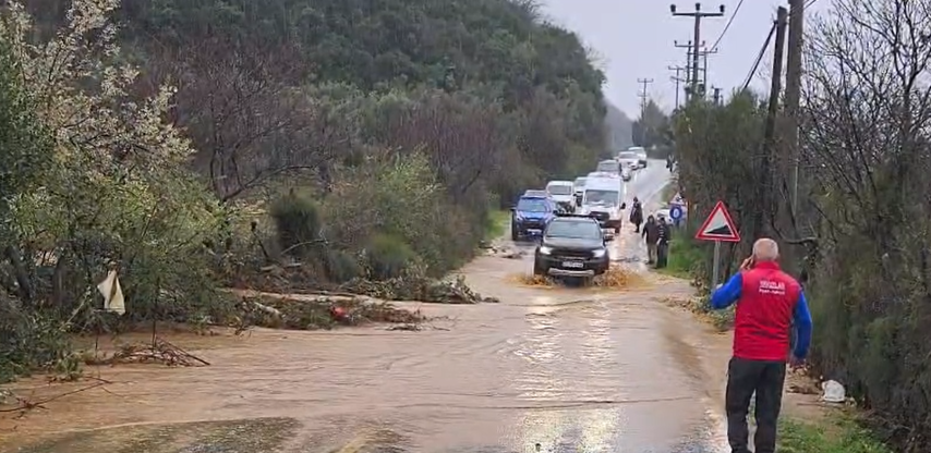 Yalova’da sağanak yağışta dereler taştı, 5 büyükbaş hayvan telef oldu