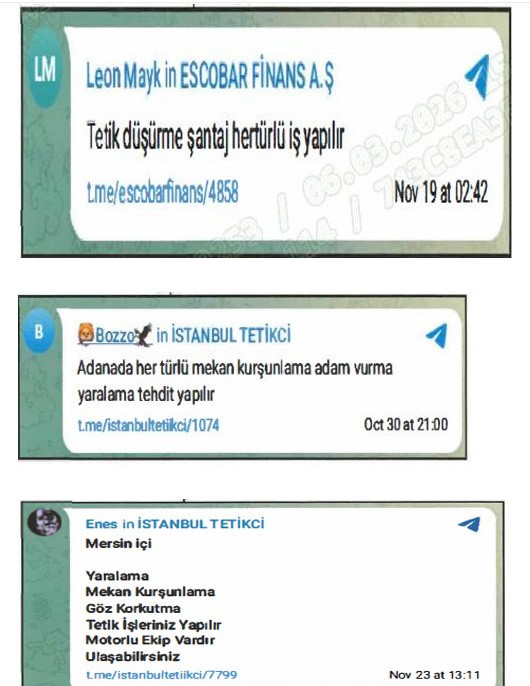 Telegram üzerinden suç örgütü propagandası yapan 44 şüpheli hakkında gözaltı talimatı
