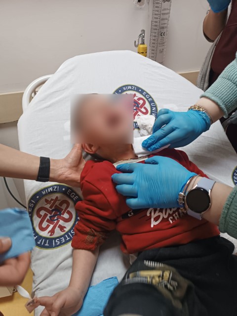 Parkta 2 yaşındaki evladı boğazından bıçaklanan anne: 