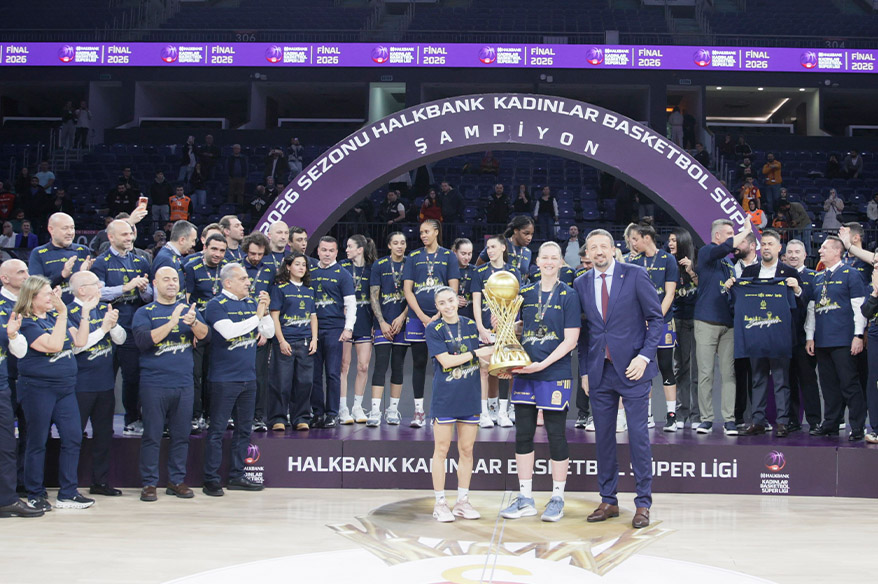 Kadınlar basketbolda şampiyon Fenerbahçe