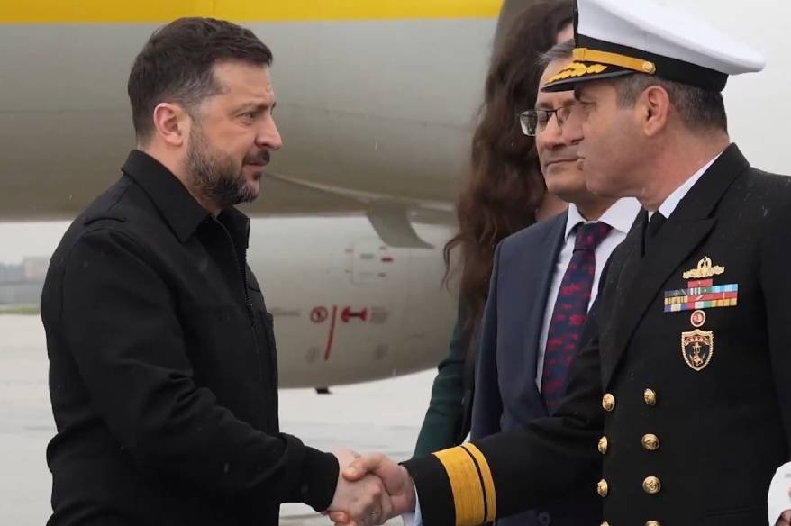Ukrayna Devlet Başkanı Zelenskiy, İstanbul’da