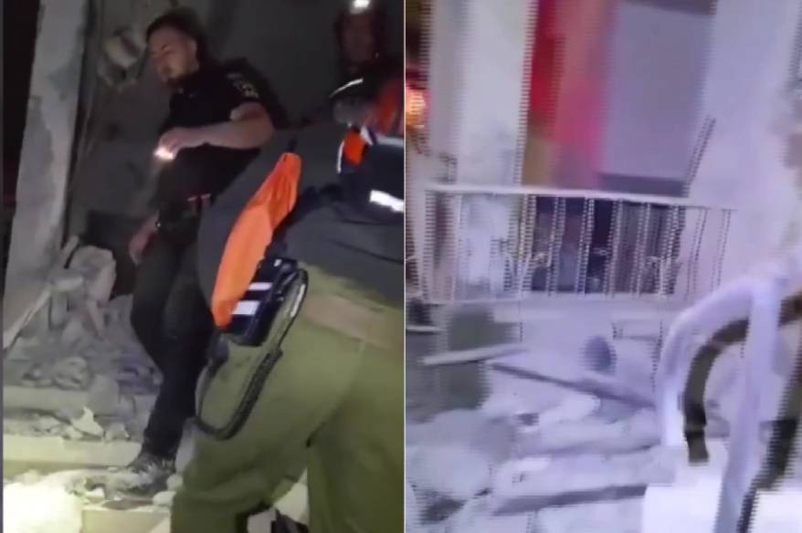 İran’ın İsrail’e gerçekleştirdiği son füze saldırıları, bir binada kısmi yıkıma yol açtı