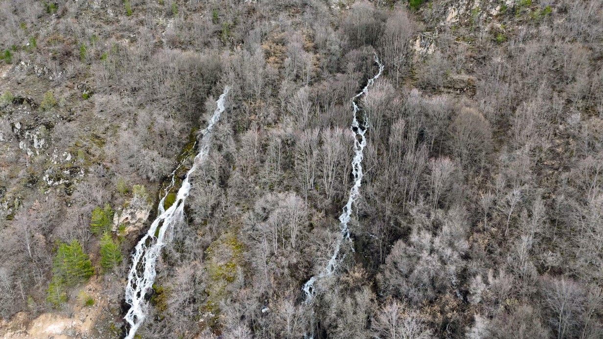 Torul’un gizemli su kaynakları: Gülaçar köyünde mevsimsel doğa olayı