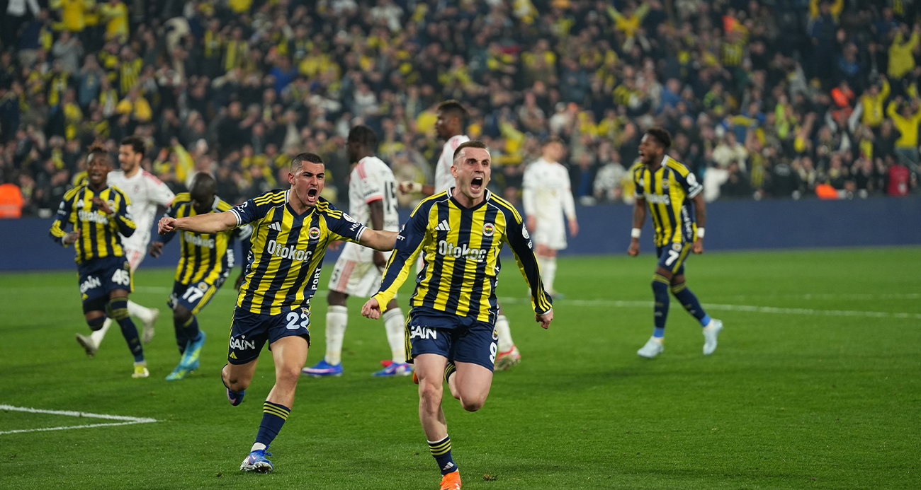 Fenerbahçe, büyük maçlarda 13 puan topladı