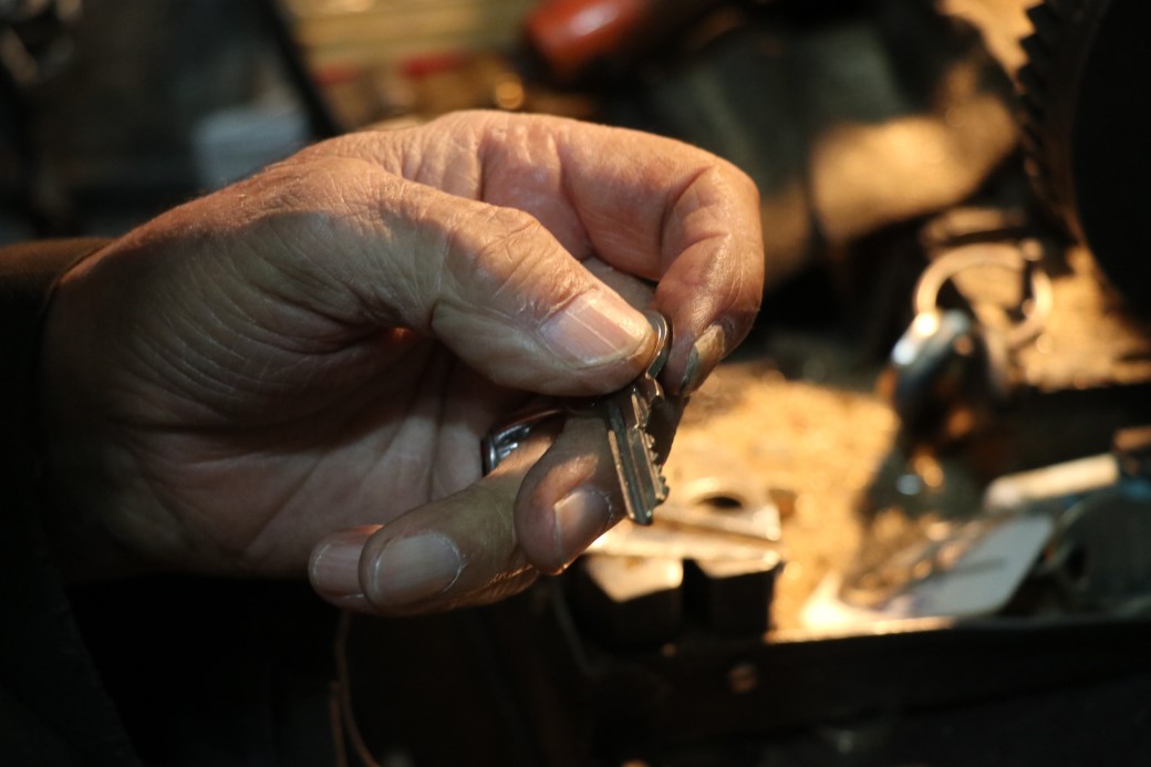 Ömrünü anahtara adadı, 84 yaşında hâlâ tezgâh başında