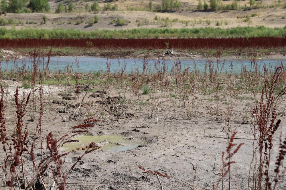 Kuruma noktasına gelen göl, üç ayda doldu taştı