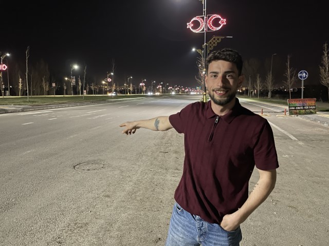 Görüntüsü ile havalimanını andırıyor, görenlerin dikkatini çekiyor