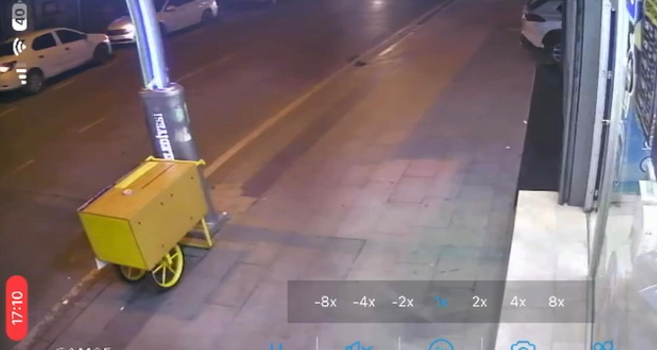 İstanbul’daki saldırıda kullanılan kiralık aracın izi kamerada