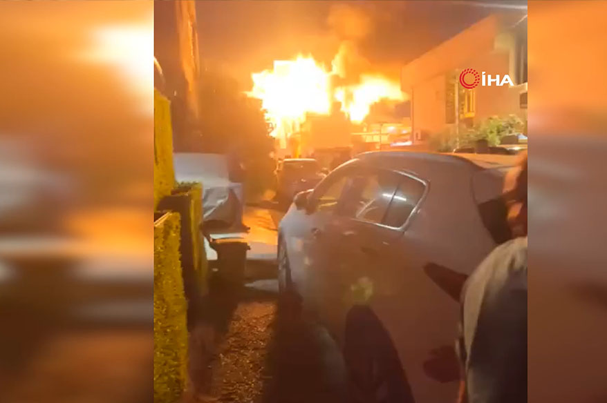 Bağdat'ta bir İHA'nın eve isabet etmesi sonucu 2 sivil hayatını kaybetti