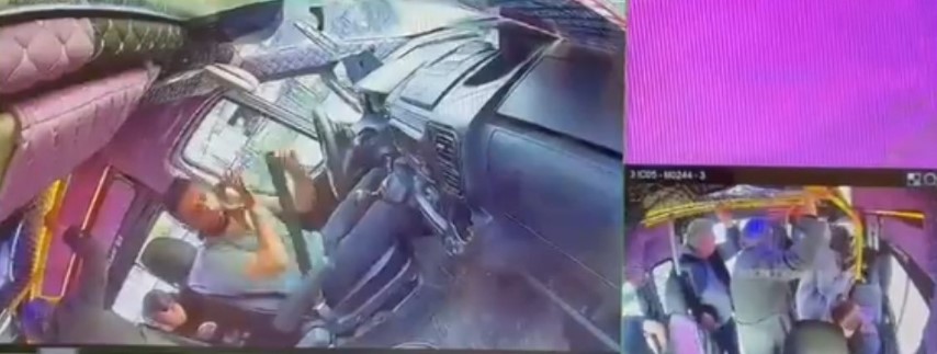 Cono’ların olduğu bölgede dolmuşa ve sürücülere saldırı