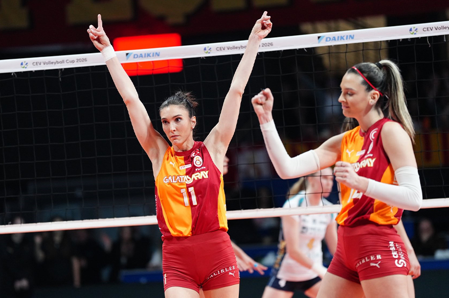 Galatasaray, CEV Kupası şampiyonu oldu