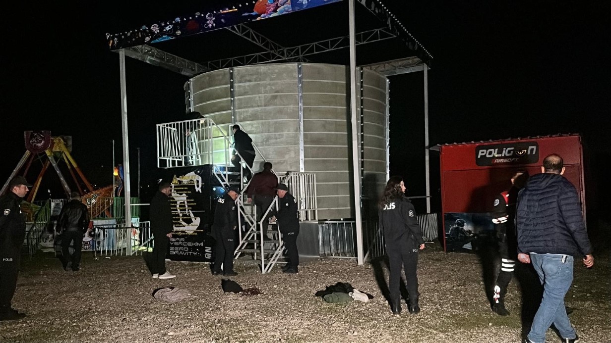 Edirne’deki lunapark faciasının dehşet anları kamerada