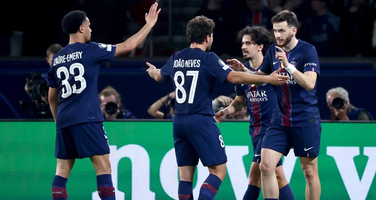  UEFA Şampiyonlar Ligi çeyrek final ilk maçında Paris Saint-Germain, evinde Liverpool'u 2-0 mağlup etti.