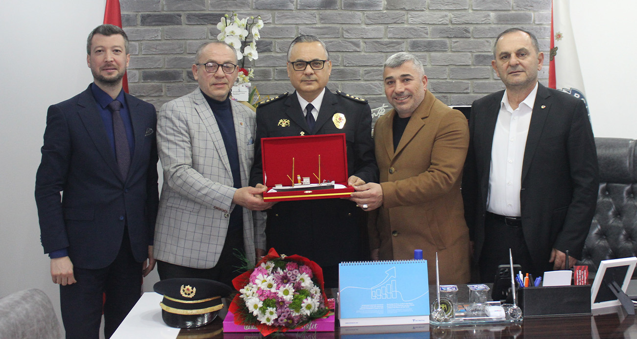 ÇTB’den ilçe emniyetine Polis Haftası kutlaması