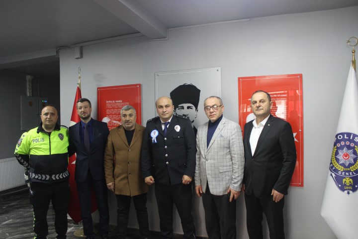 ÇTB’den ilçe emniyetine Polis Haftası kutlaması