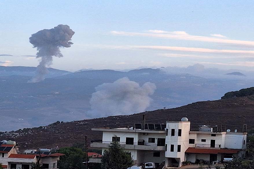 İsrail ordusu, Lübnan’da Hizbullah’a ait roketatar sistemlerini hedef aldı