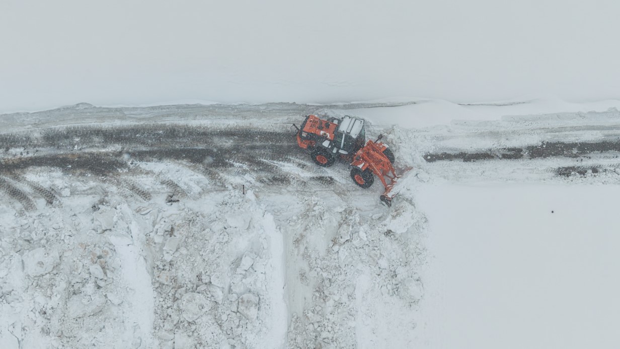 Muş’ta kar ve tipi: Mahsur kalan 50 kişi kurtarıldı