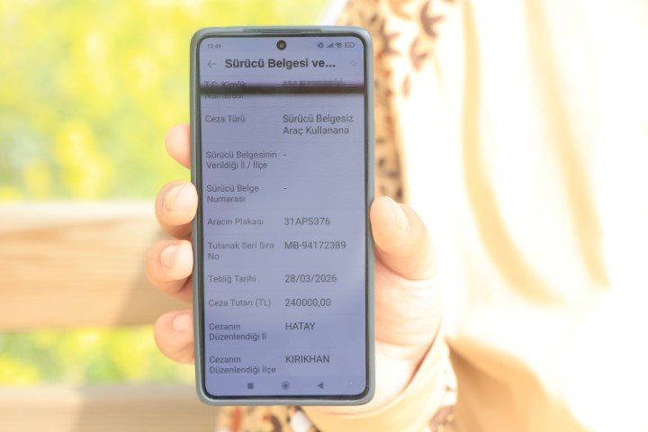 Motosikleti 40 bin TL etmezken kendisi 285 bin TL ceza yedi
