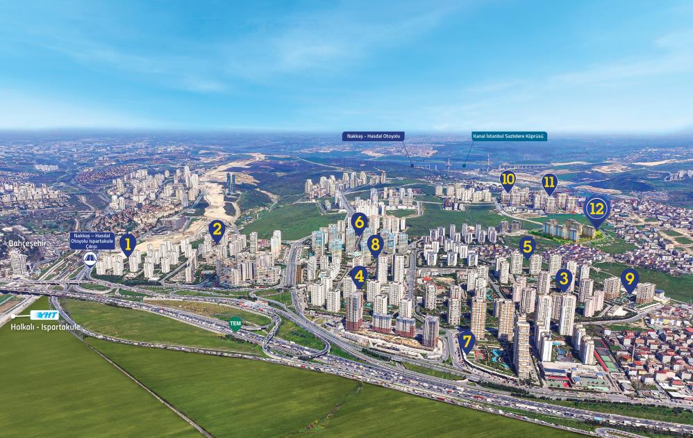 İhlas Gayrimenkul’ün Ispartakule’deki yeni projesi Bizim Evler 12 satışa çıktı