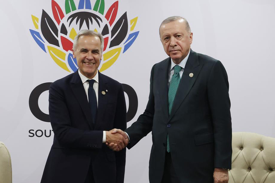 Cumhurbaşkanı Erdoğan, Kanada Başbakanı Carney ile telefonda görüştü