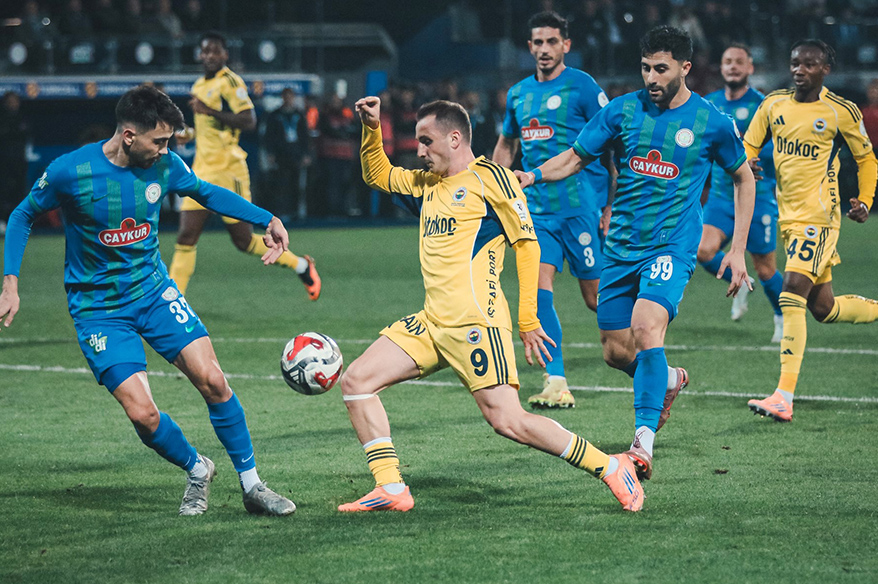 Fenerbahçe ile Çaykur Rizespor 48. randevuda