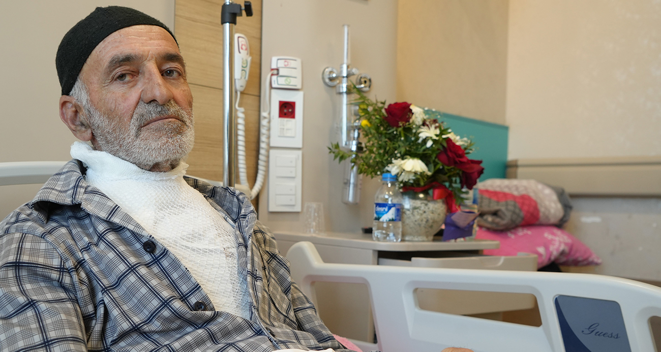 Yaşlı adamın ’tamir’ inadı kötü bitti: Borudan fışkıran suyla hastanelik oldu