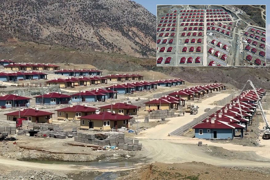 Savran konutlarında sona gelindi