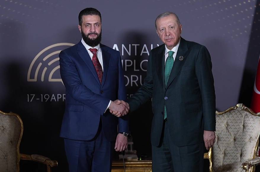 Cumhurbaşkanı Erdoğan, Suriye Cumhurbaşkanı Şara ile görüştü