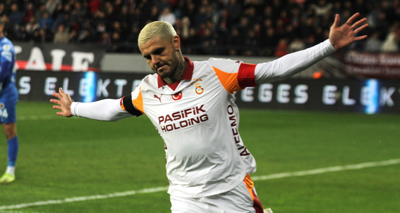 Galatasaray’ın Arjantinli futbolcusu Mauro Icardi, Gençlerbirliği maçıyla Trendyol Süper Lig’deki gol sayısını 14’e çıkardı.